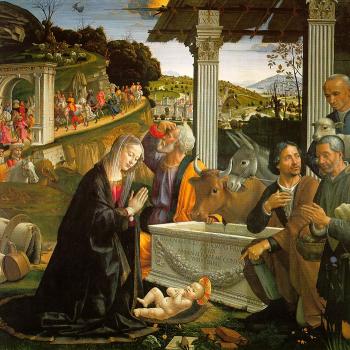 多梅尼科 基爾蘭達約 Adoration of the Shepherds